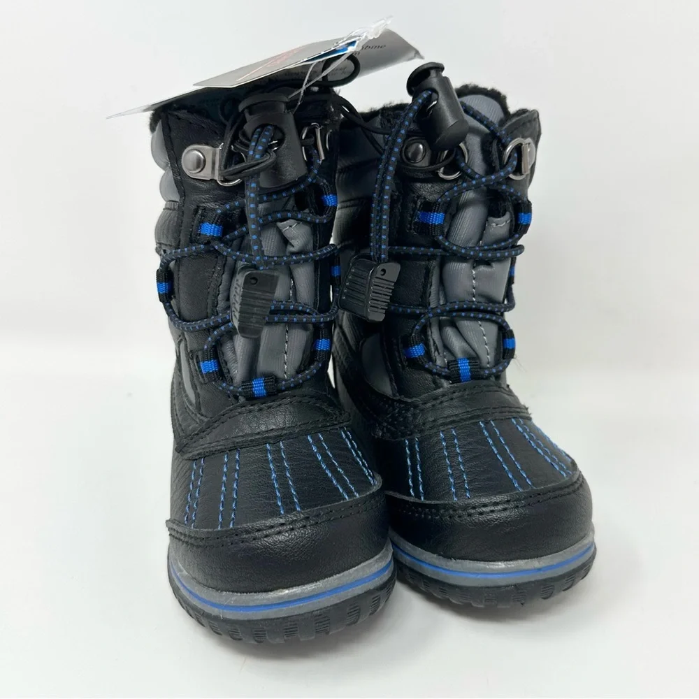 Totes Little Boys Toddler 5 Sammy Waterproof Insulated Winter Snow Boots
